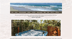 Desktop Screenshot of pethols.com.au